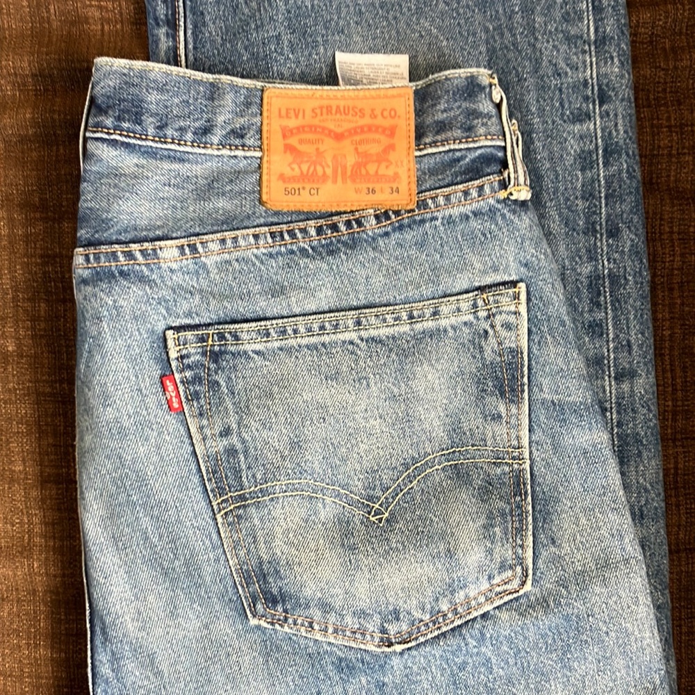 Levi’s Premium 501 CT Selvedge 36 34